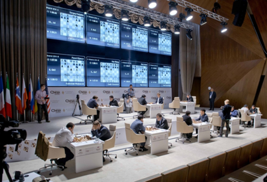 Magnus Carlsen leads Vugar Hashimov memorial table