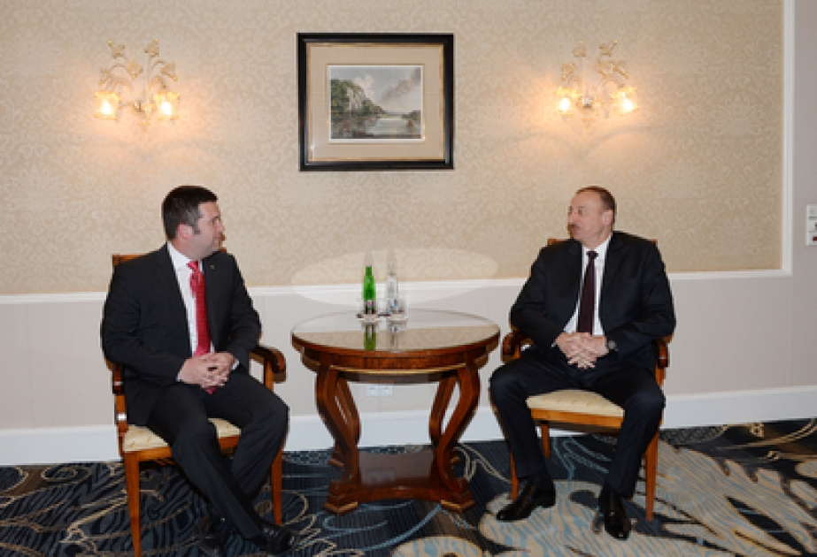 Le président Ilham Aliyev s’est entretenu avec le président de la Chambre des députés de la République tchèque VIDEO