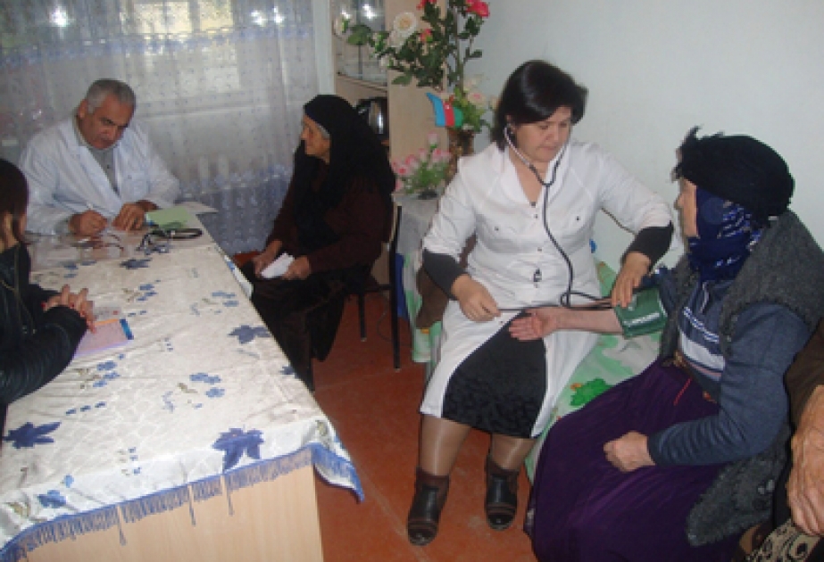 Qəbələdə 50 min nəfərdən çox sakin tibbi müayinədən keçirilmişdir