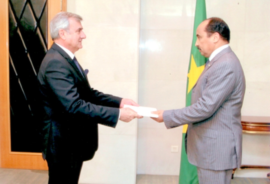 Azerbaijani ambassador presents credentials to Mauritanian President