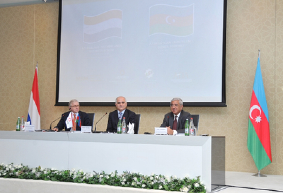 In Baku fand das aserbaidschanisch-niederländische Businessforum statt