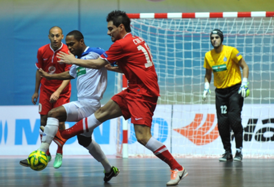 L’équipe russe de futsal «Dynamo» en finale de la Coupe de l’UEFA