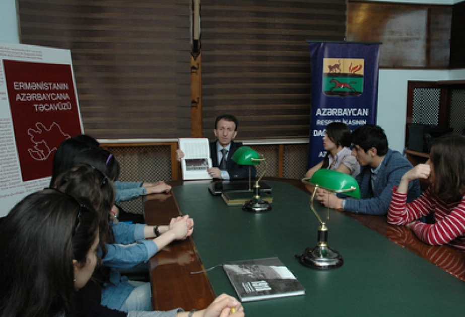 Qarabağ Araşdırmalar Mərkəzində ali məktəb tələbələri üçün qısamüddətli kursların növbəti dərsləri başlanmışdır