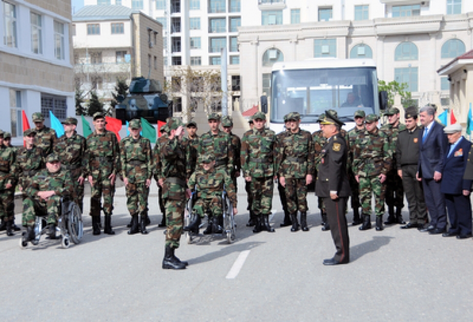 Министерство обороны организовало символическую военную службу для молодежи с ограниченными возможностями здоровья