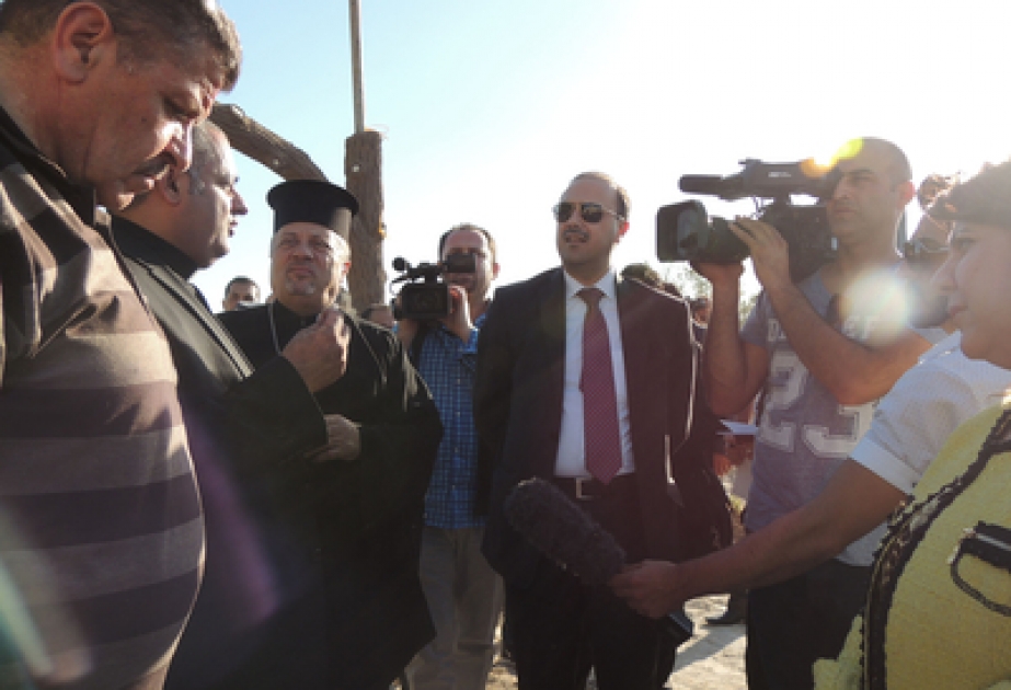 В преддверии визита Папы Римского в Иорданию был организован пресс-тур к реке Иордан