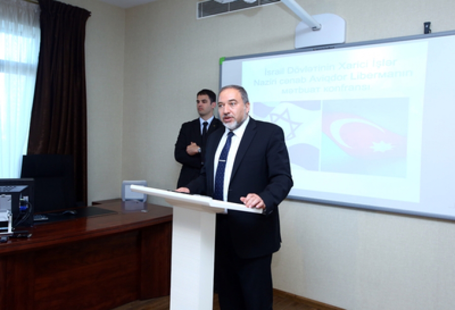 Aviqdor Liberman: Azərbaycan dünyada nadir tolerantlıq nümunəsidir