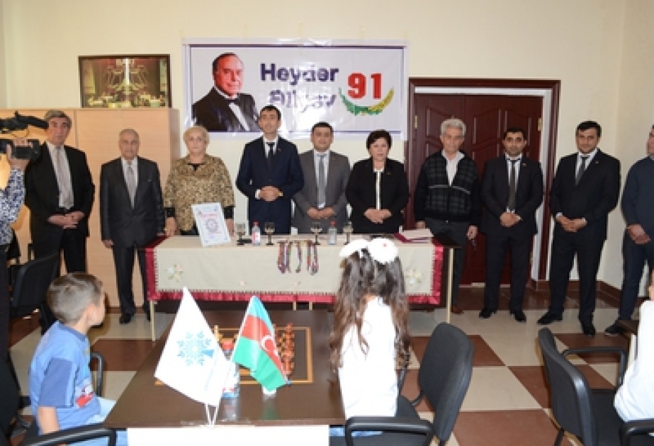 Ulu öndər Heydər Əliyevin anadan olmasının 91-ci ildönümü Yevlaxda silsilə tədbirlərə qeyd edilir