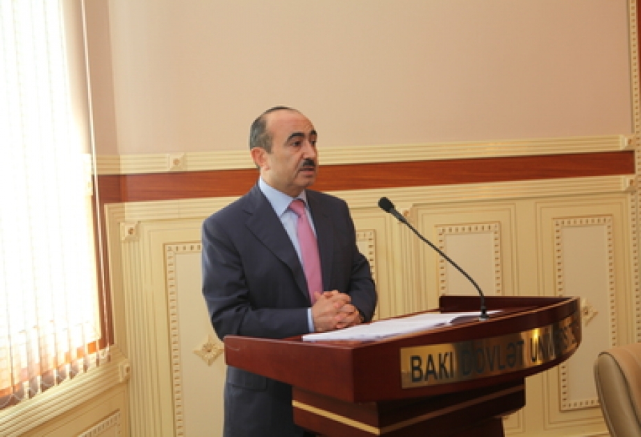 Bakı Dövlət Universitetində “Heydər Əliyev:Azərbaycanın XXI əsrdə əsas geosiyasi vəzifələri” mövzusunda konfrans keçirilmişdir