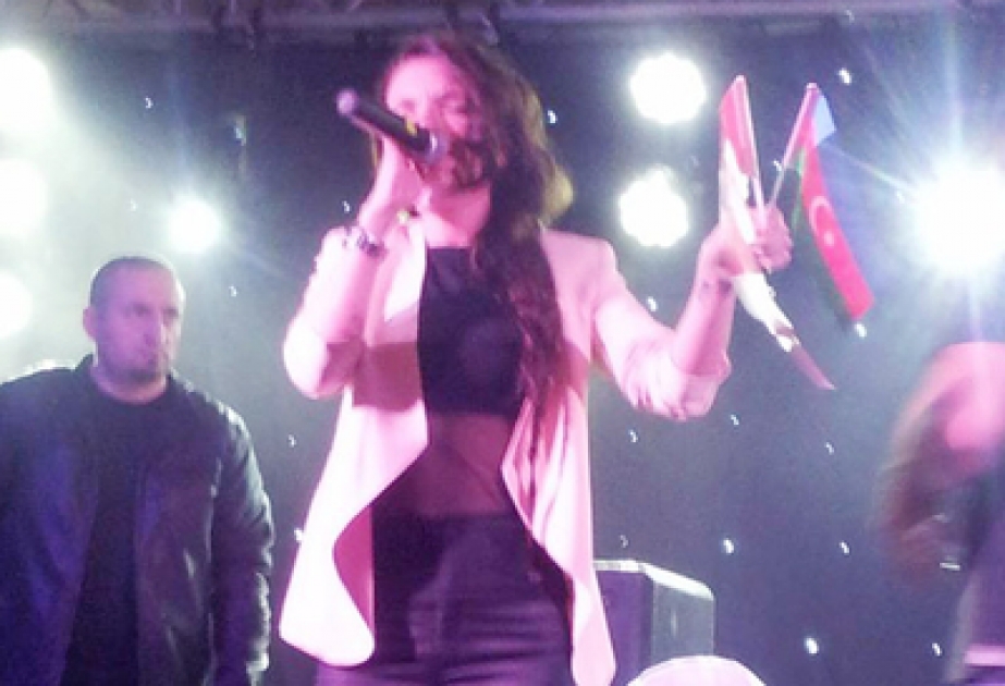 Dilara Kazymova s’est produite à un concert organisé par les diasporas azerbaïdjanaise et turque à Copenhague