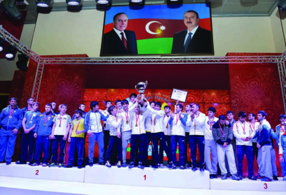 Azerbaijan win Nakhchivan Cup youth freestyle wrestling tournament