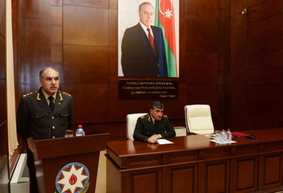 Hərbi Prokurorluqda “Heydər Əliyev Azərbaycanda hüquqi dövlət quruculuğunun banisidir” mövzusunda elmi-praktiki konfrans keçirilmişdir