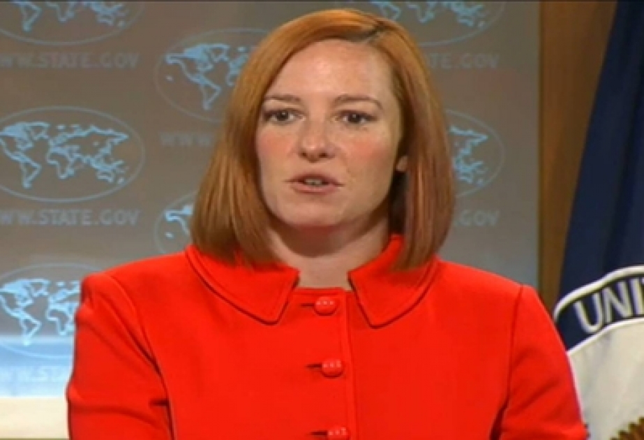 Пресс-секретарь Госдепартамента США ответила на вопросы АзерТАдж по нагорно-карабахскому конфликту