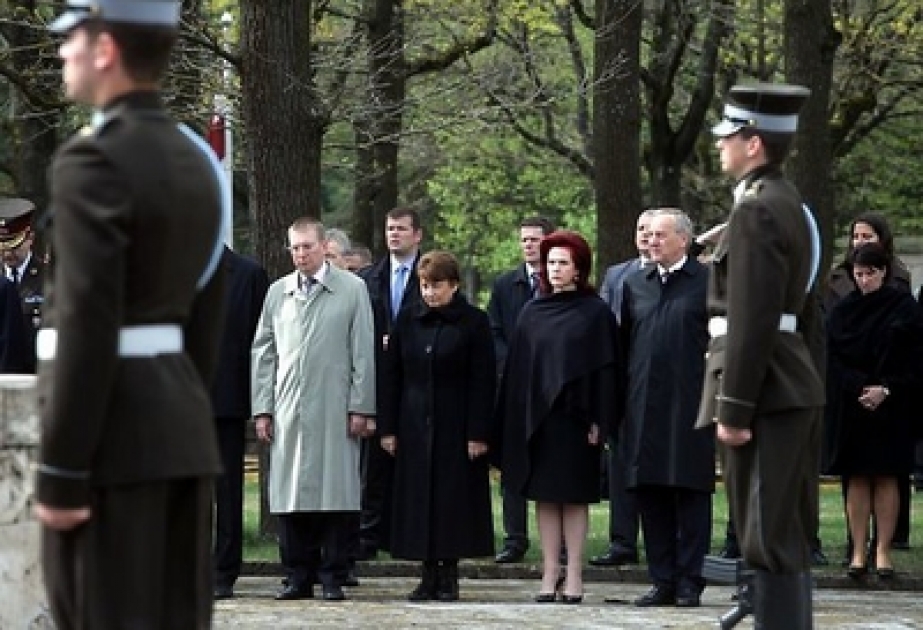 Латвия отмечает день разгрома нацизма и памяти жертв Второй мировой войны