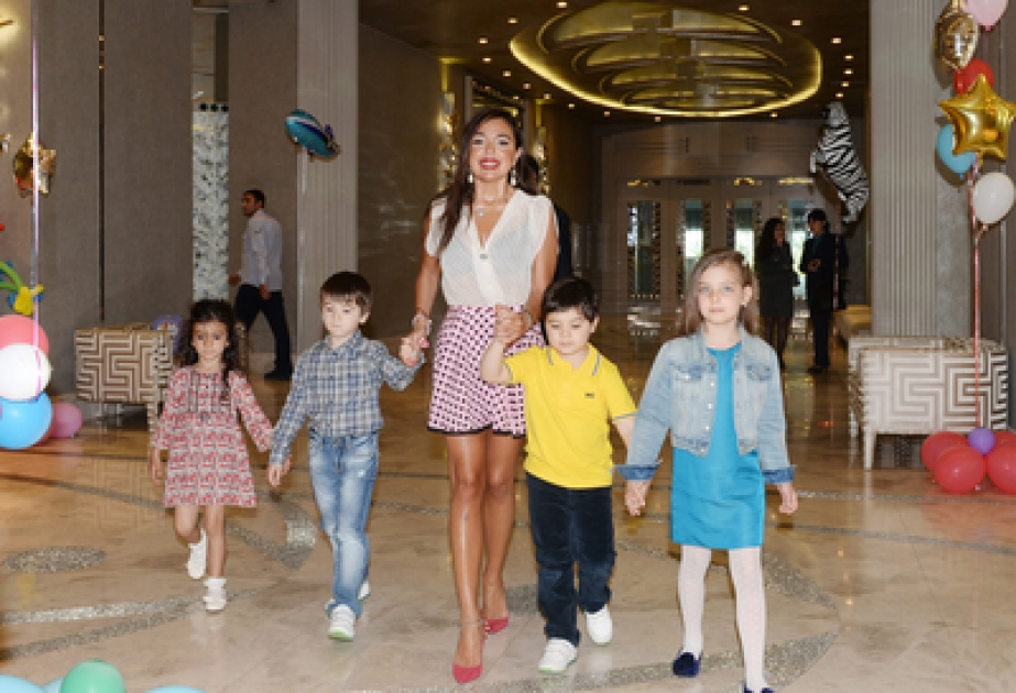 Heydar Aliyev Foundation organizes festivities for children at orphanages and boarding schoolsVice-President of the Foundation Leyla Aliyeva attends the event