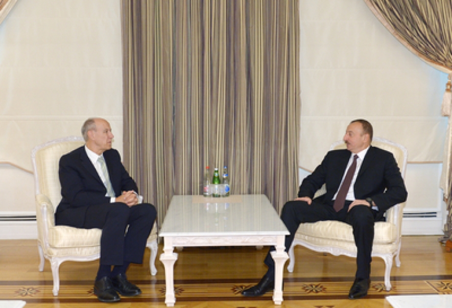 الرئيس إلهام علييف يلتقي المدير العام للمنظمة العالمية للملكية الفكرية فرانسيس غوري