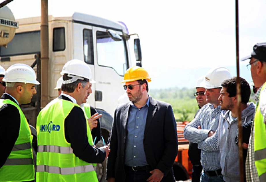 Gürcüstanın regional inkişaf və infrastruktur naziri “Akkord”un icra etdiyi layihələrlə tanış olmuşdur