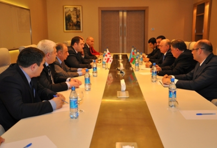 Azerbaijani Emergency Situations Minister meets Georgian Interior Minister