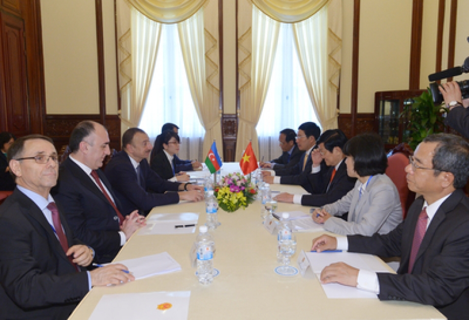 President Ilham Aliyev and President of the Socialist Republic of Vietnam Truong Tan Sang held a meeting in a limited format VIDEO
