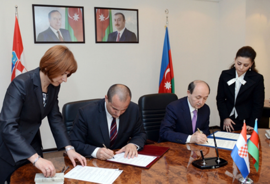 Azerbaijani, Croatian justice ministries sign memorandum of cooperation