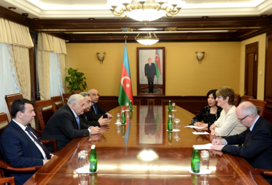 Entretien entre le président du parlement azerbaïdjanais et la présidente de l’APCE