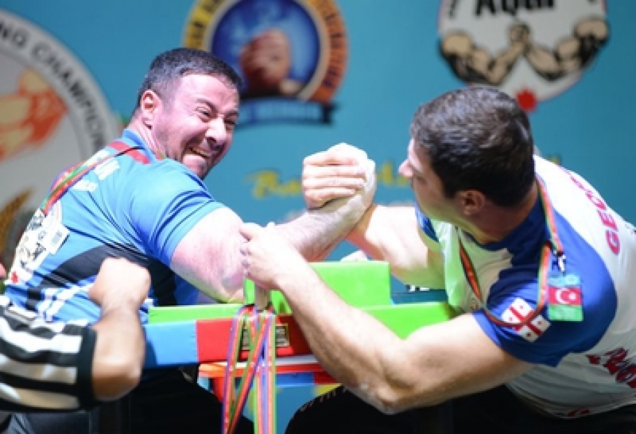 European Armwrestling Championship ends in BakuAzerbaijani athletes win 41 medals