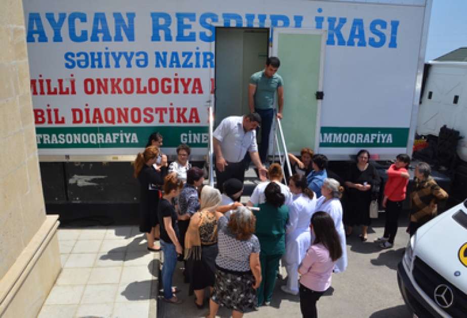Milli Onkologiya Mərkəzi Pirallahıda səyyar qəbul keçirmişdir