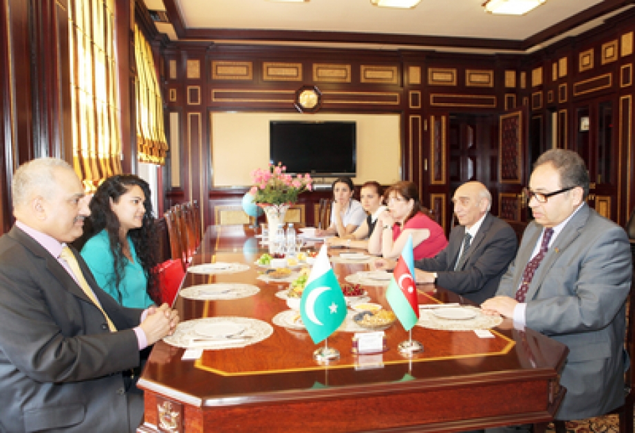 L’ambassadeur du Pakistan en Azerbaïdjan a été à l’Université d’Etat de Bakou