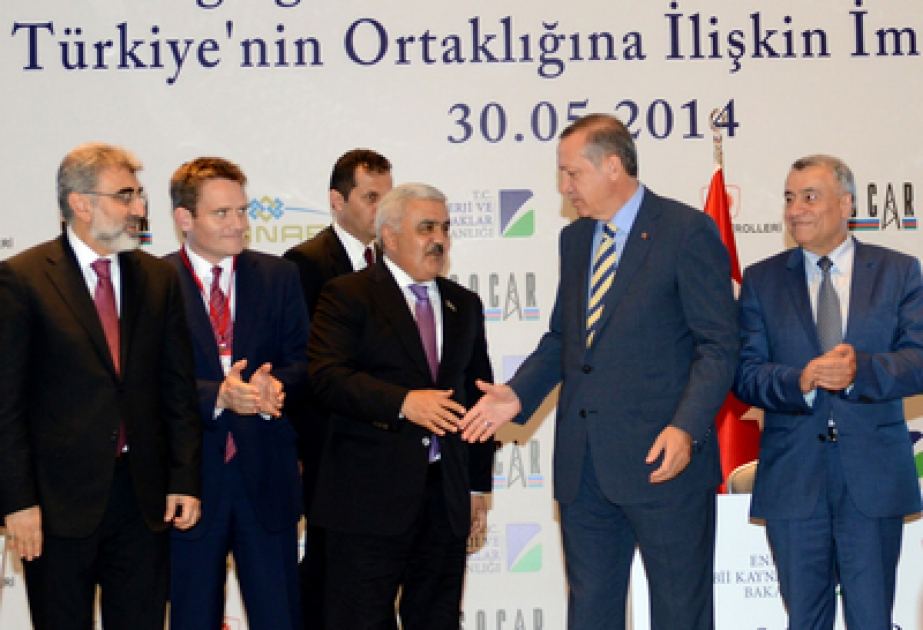 Documents on increasing shares in Shah Deniz-2 and TANAP signed in Istanbul