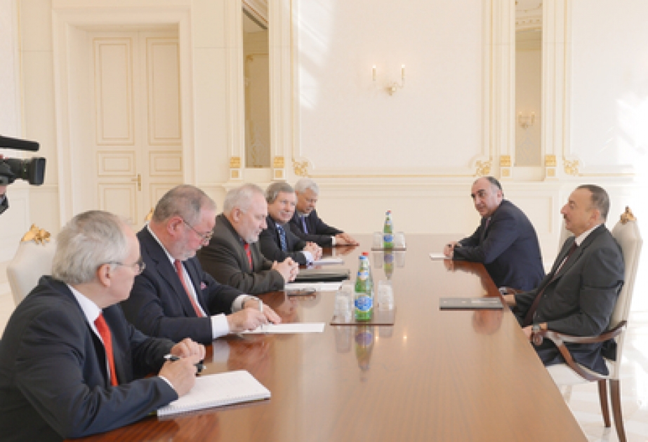 Le Président de la République a reçu les co-présidents du Groupe de Minsk de l’OSCE VIDEO