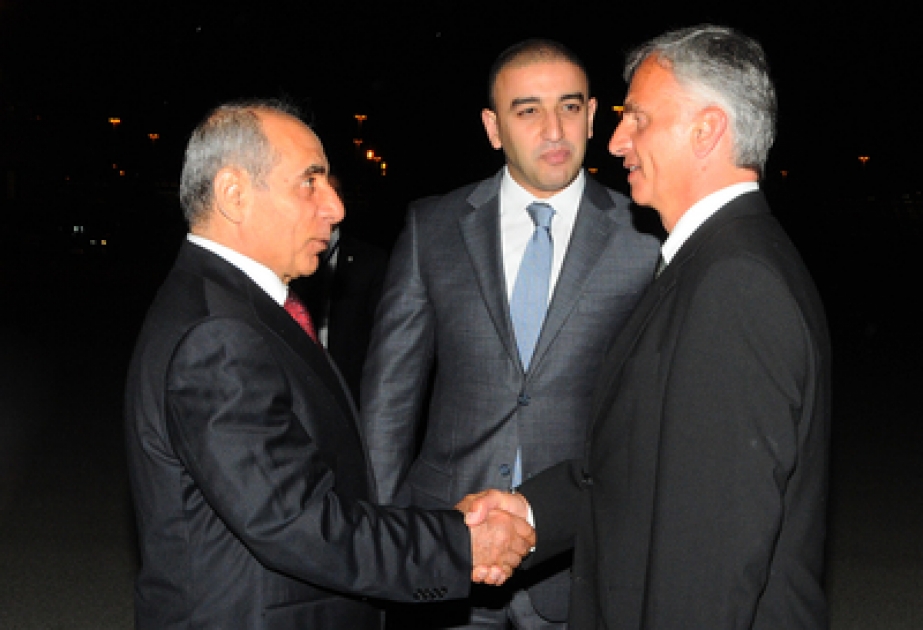 Swiss president embarks on official Azerbaijan visit