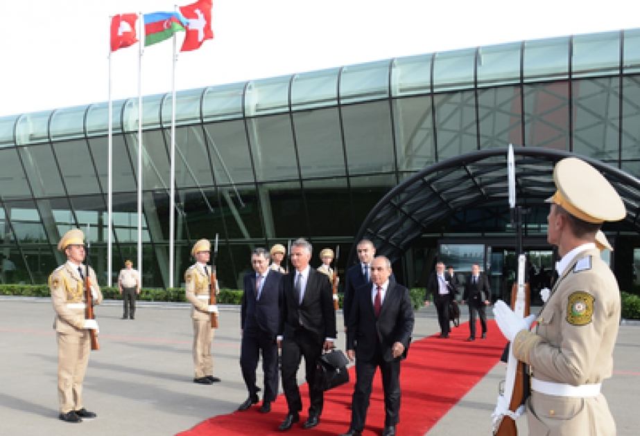 Staatsbesuch des schweizerischen Präsidenten in Aserbaidschan ist zu Ende gegangen