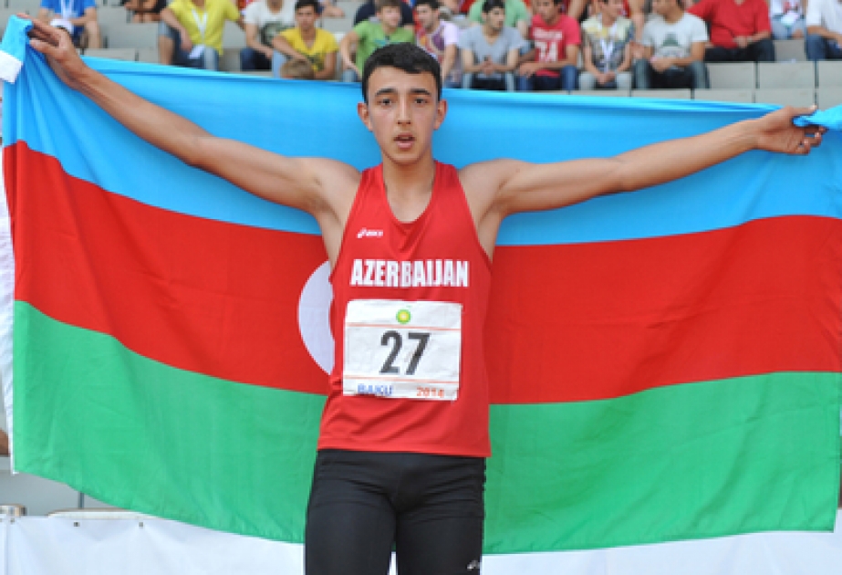 Azerbaijani jumper wins gold at European Youth Olympic Trials
