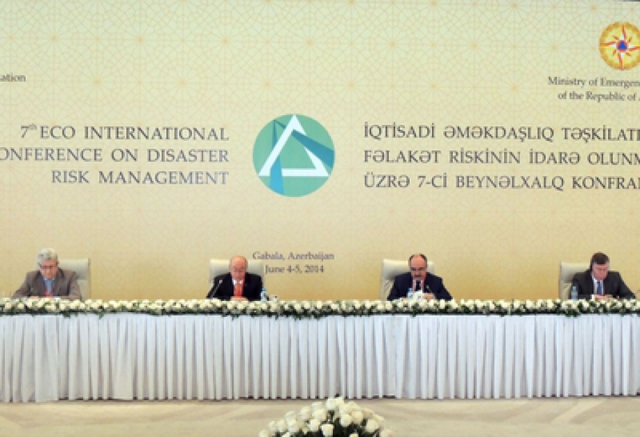 La VIIe conférence internationale sur la gestion des risques de catastrophe de l’Organisation de coopération économique à Gabala