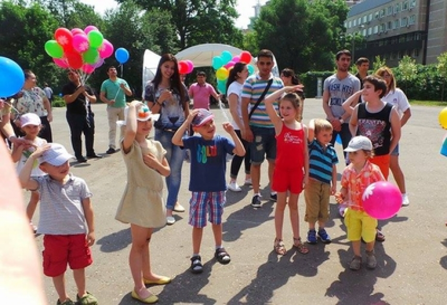 Heydar Aliyev Foundation holds charity action in Moscow for orphan children