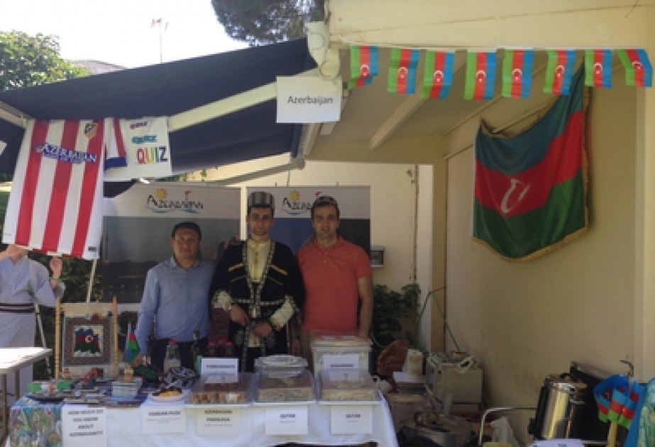 Azerbaijani students` club participates in Global Village cultural event in Madrid