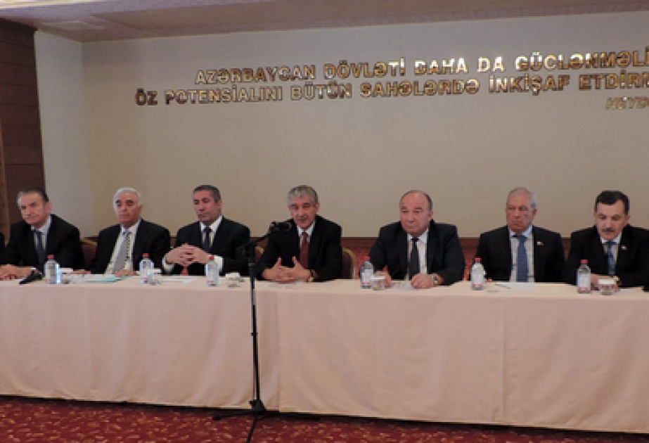 Партия Ени Азербайджан провела в Шамахе конференцию на тему «Это развитие началось со спасения» VİDEO
