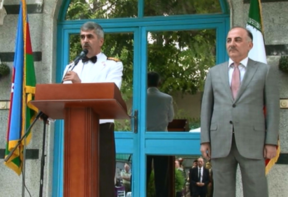 Azərbaycanın İrandakı səfirliyi Silahlı Qüvvələr Gününə həsr olunmuş mərasim keçirmişdir