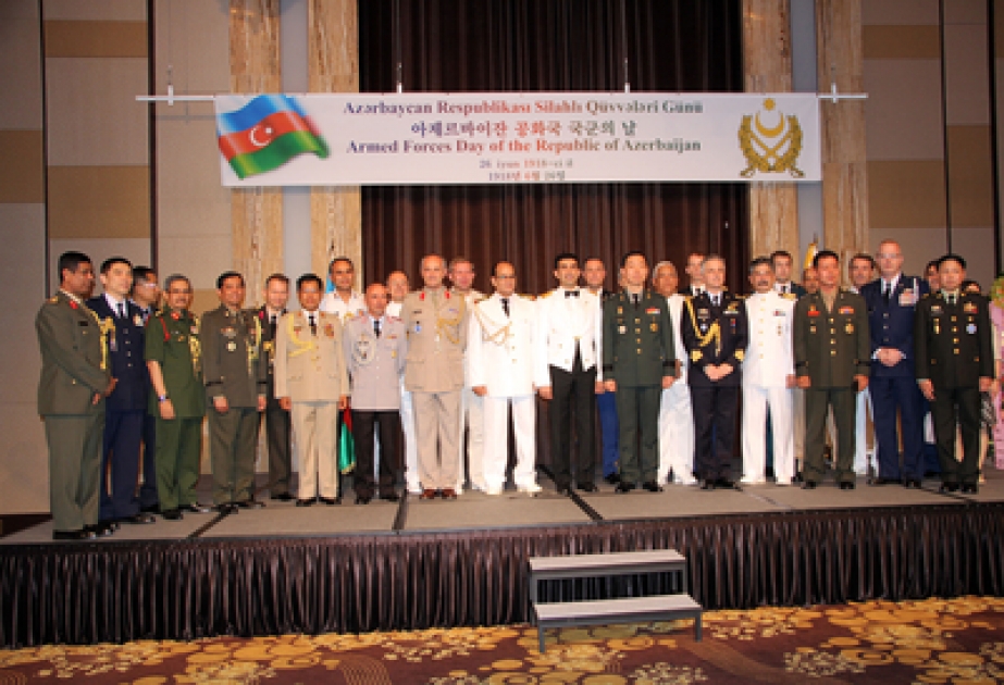 Azərbaycan Silahlı Qüvvələri Günü Koreya Respublikasında qeyd edilmişdir