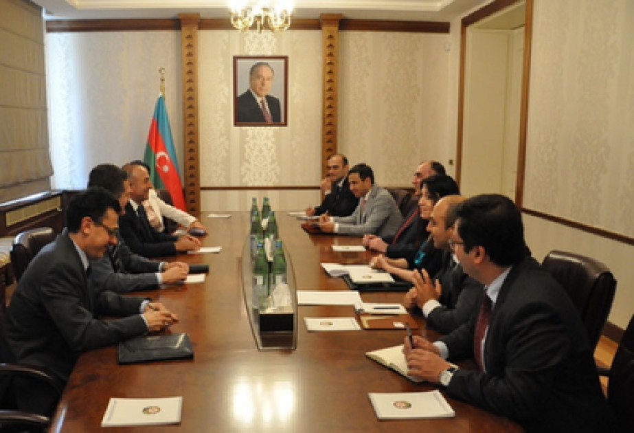 Azerbaijani FM meets Turkey’s Minister for EU Affairs