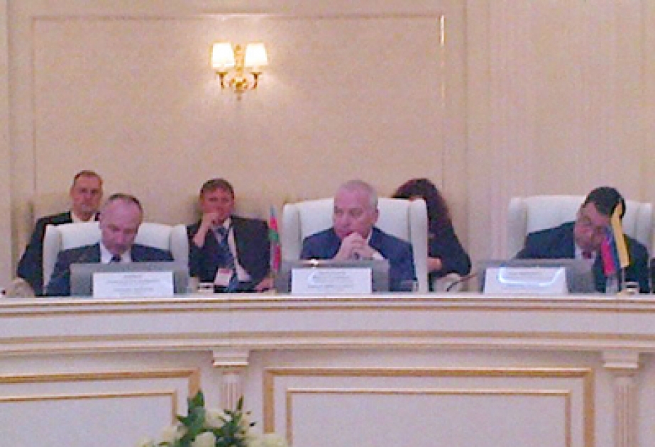 La délégation azerbaïdjanaise au 20e anniversaire de la cour constitutionnelle biélorusse