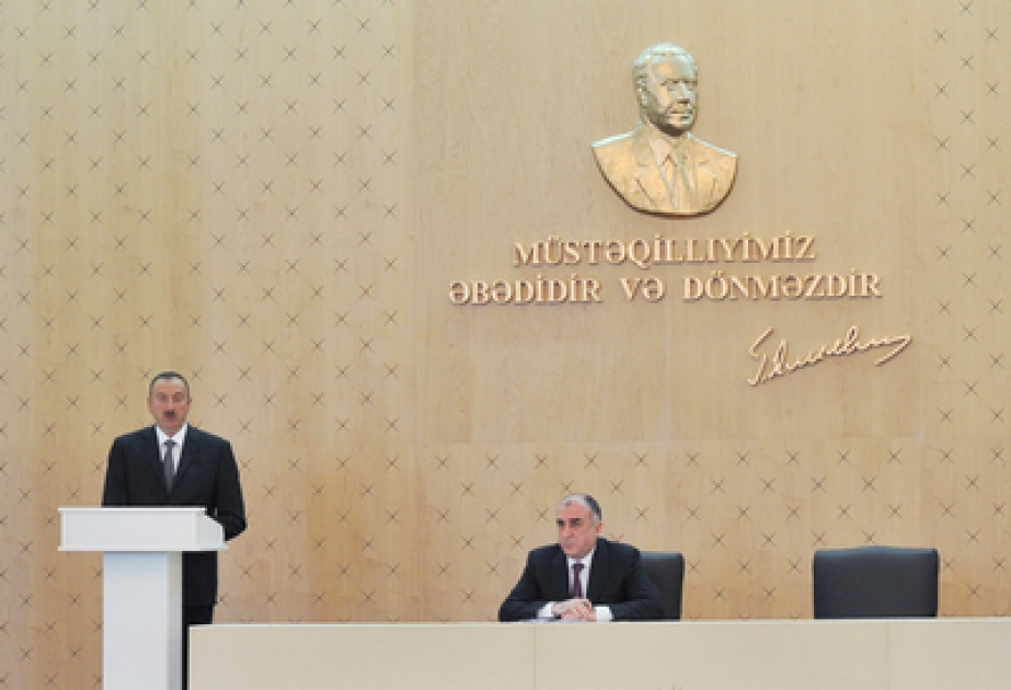 Le président Ilham Aliyev a participé à la cinquième réunion des chefs des missions diplomatiques de l’Azerbaïdjan VIDEO