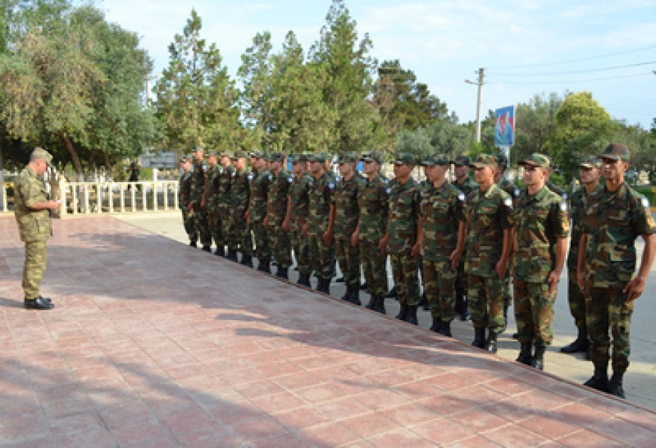 Azerbaijani peacekeepers seen off to Afghanistan