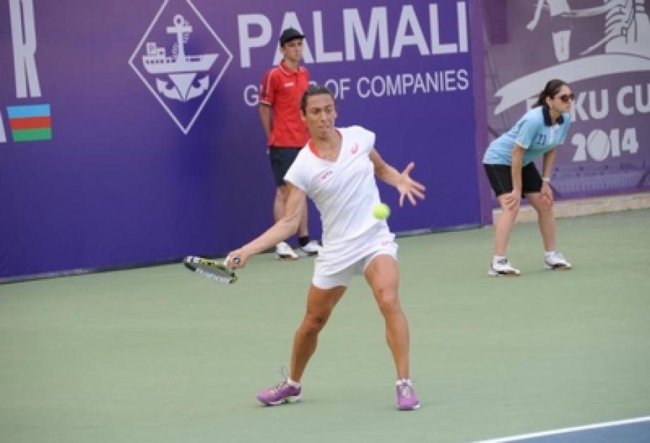 Experienced Franceska Schiavone exceeded Kurumi Nara