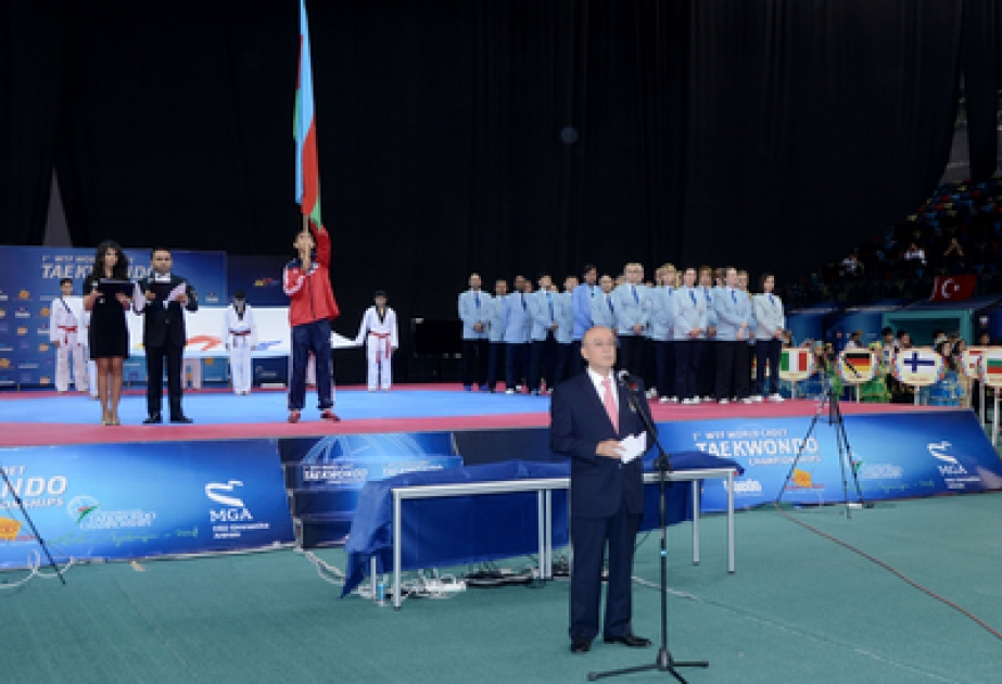 1st WTF World Cadet Taekwondo Championships officially opens in Baku