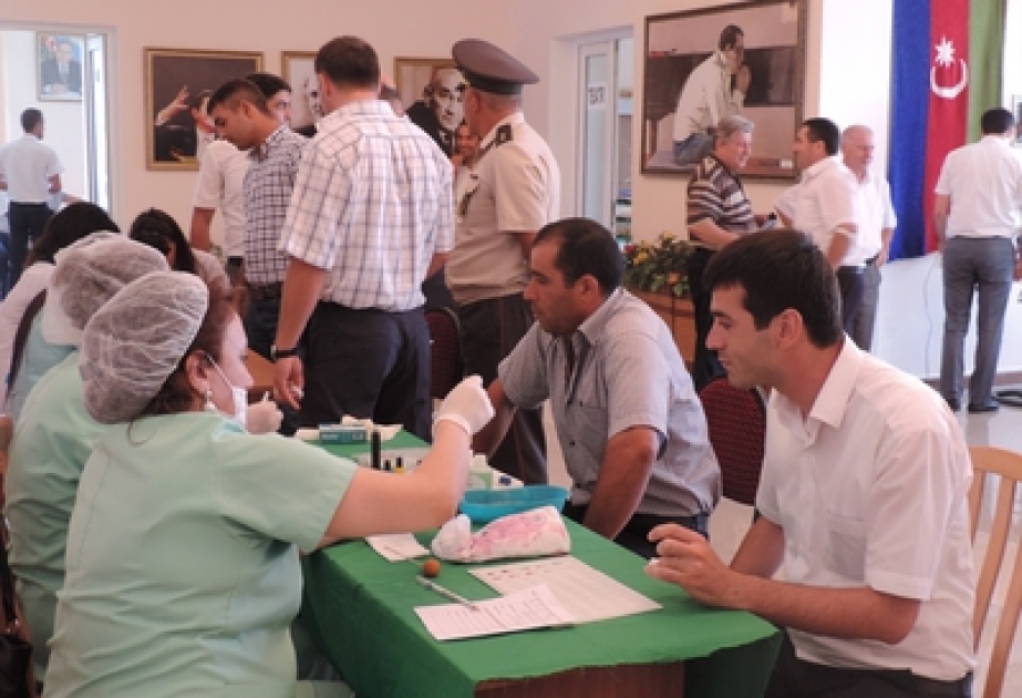 Xeyriyyə aksiyasında 123 nəfər könüllü qan verdi