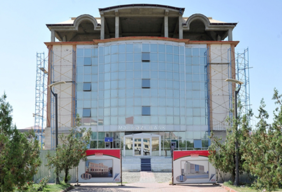 Mərkəzi Bankının Naxçıvan Muxtar Respublika İdarəsinin inzibati binası yenidən qurulur