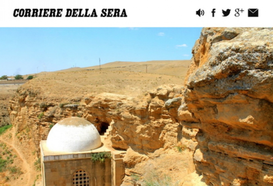 Corriere della sera journalist highlights his Azerbaijan visit