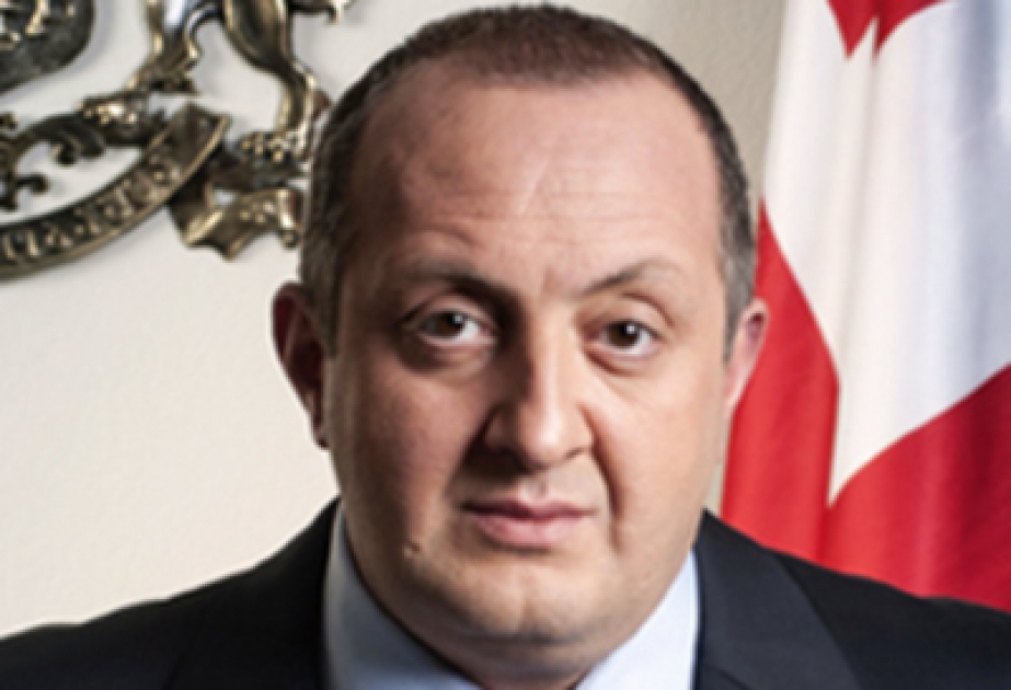 Президент Грузии примет участие в Международном Caspian Energy Forum – 2014