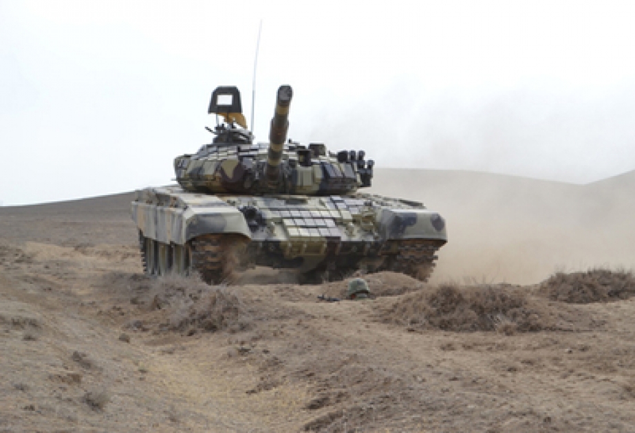 Tank əleyhinə bölmələrin intensiv təlimləri keçirilir