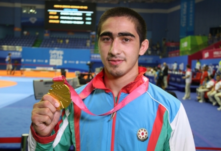 Azerbaijani Dadov claims 69kg Greco-Roman gold at Nanjing Olympics